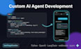 develop a custom ai agent and gpt chatbot with python