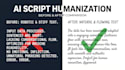 humanize your ai youtube script into natural engaging content