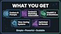 build custom ai solutions to automate your content and workflow