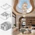 interior design sketchup modelling and 3d renderings
