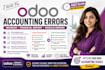 fix odoo accounting posting errors invoices financial report module errors