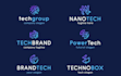 create modern tech startup logo