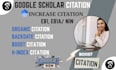 increase your google scholar citations, backdated citations, write and publish