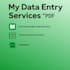 do fast and accurate data entry excel data entry in 24 hours