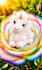 create cute baby card design
