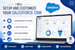 setup and customize your salesforce CRM with automation