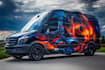 create car wrap design, racing car wrap design,