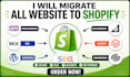 do shopify migration, wordpress to shopify, wix to shopify, transfer website