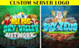 create minecraft server logo and server icon