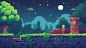 do pixel art background animation scenery environment landscape map art