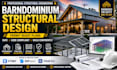 do barndominium structural engineering design and calculation
