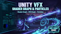 create unity vfx using particle system, shader graph, and vfx graph