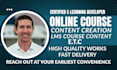 create online course content,training module, elearning script,ai video creation