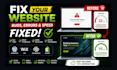 fix and optimize websites to improve speed, performance, and user experience
