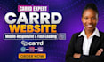 wix website carrd redesign carrd landing page carrd website design wix design