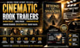 create cinematic book trailer, 3d book trailer, novel trailer, promotion ugc ads