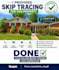 provide real estate skip tracing with accurate phone numbers