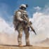 create realistic military, war, or sci fi illustrations