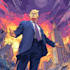 create a political or satirical cartoon
