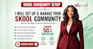 setup skool community online course creation skool course content skool manager