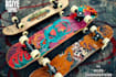 create illustrated skateboard graphics