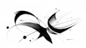 custom an abstract black tattoo design