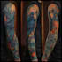 draw an awesome tattoo sleeve art