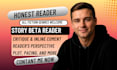 do beta reading for romantasy, fiction novel, beta read thriller ya beta reader