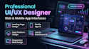 design modern UI UX for website or app