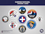 design clean badge, patch, round sticker, label, logo design