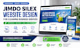 create jimdo silex website design responsive cleaning business services website