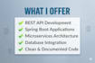 develop scalable backend applications