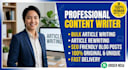 do creative content writing, article rewriting and more