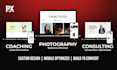 build squarespace website design and website development