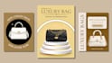 design luxury fashion social media posts