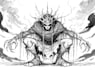 sketch fantasy character concept art