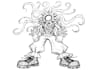 sketch fantasy character concept art