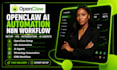 build n8n ai automation openclaw agents workflow CRM setup