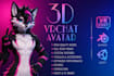 fix, edit, and optimize custom vrchat avatar furry or anime for pc and quest