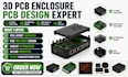 design pcb enclosure 3d printable ip rated electronics case altium kicad