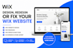 design wix website fix wix studio bug redesign wix website