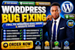 fix wordpress website error, bug, issue, woocommerce, php html css javascript