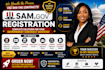 do sam gov registration uei cage code llc and nonprofit setup services