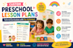 create custom preschool kindergarten lesson plan curriculum with fun activity