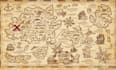 create an original treasure, fantasy and pirate map design