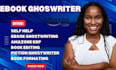 ghostwrite self help ebook book writer writer ebook ghostwriter