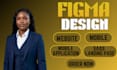 setup figma website design, figma design, website ui ux, and saas landing page