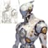 design sci fi mecha and robot concept art