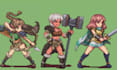 create pixel character animation 2d pixel sprite sheet 8bit animated character