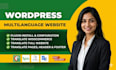install wpml multilingual wordpress website translation setup and fix bugs